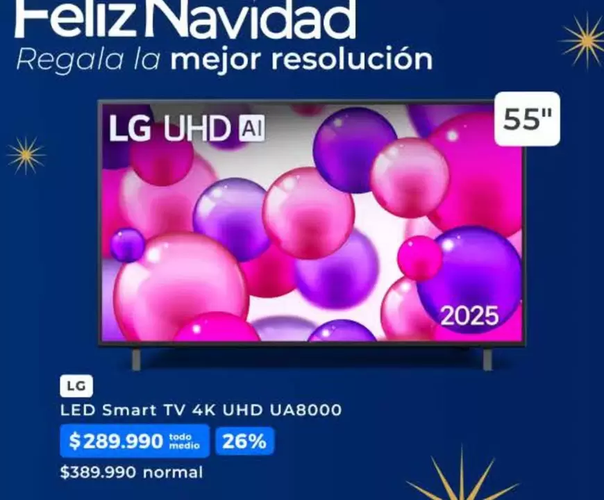 LG - Led Smart Tv 4k Uhd Ua8000