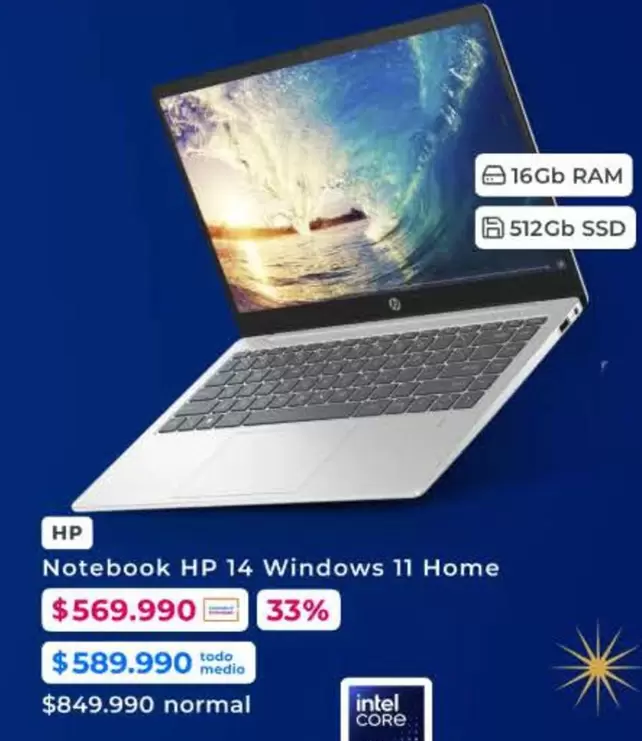 HP - Notebook 14 Windows 11 Home