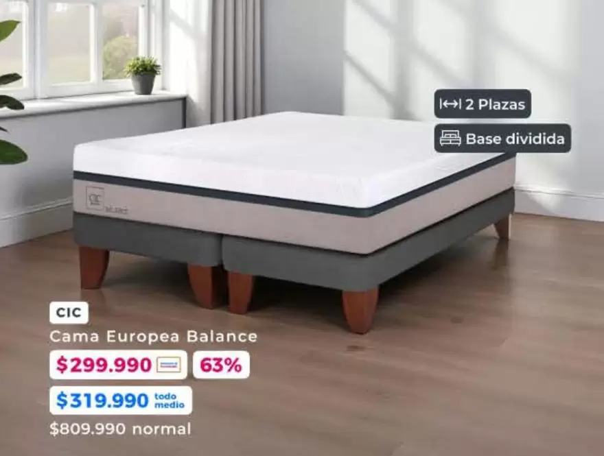 Cic - Cama Europea Balance