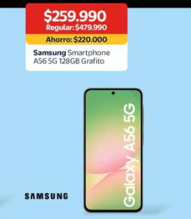 Samsung - Smartphone A56 5g 128gb Grafito