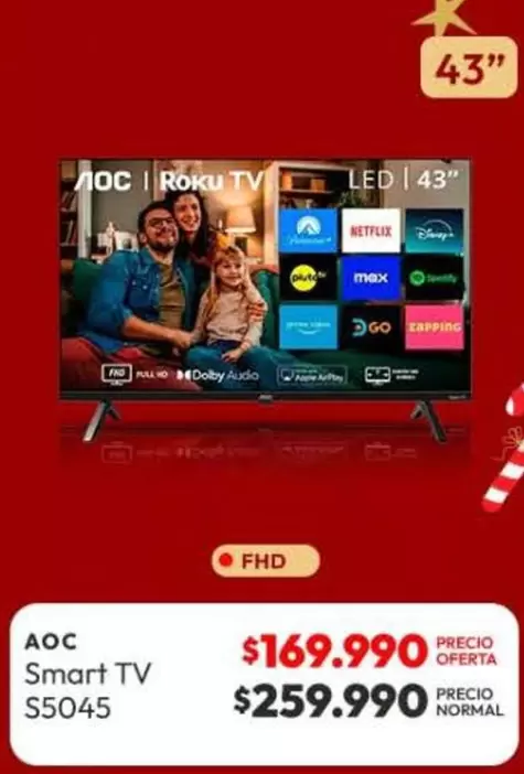 AOC - Smart Tv S5045