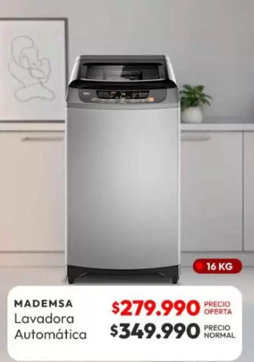 Mademsa - Lavadora Automatica