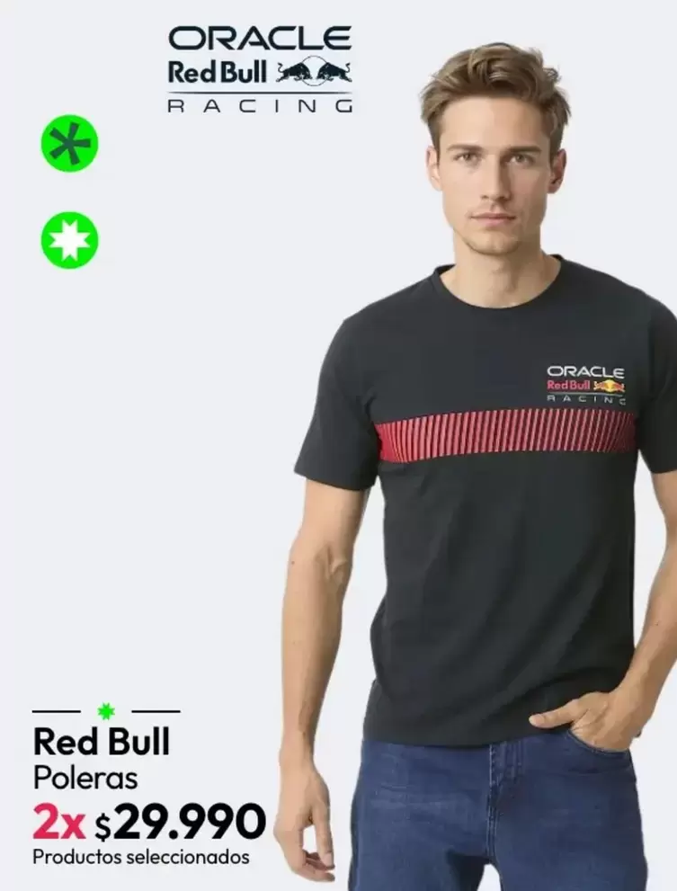 Red Bull - Poleras