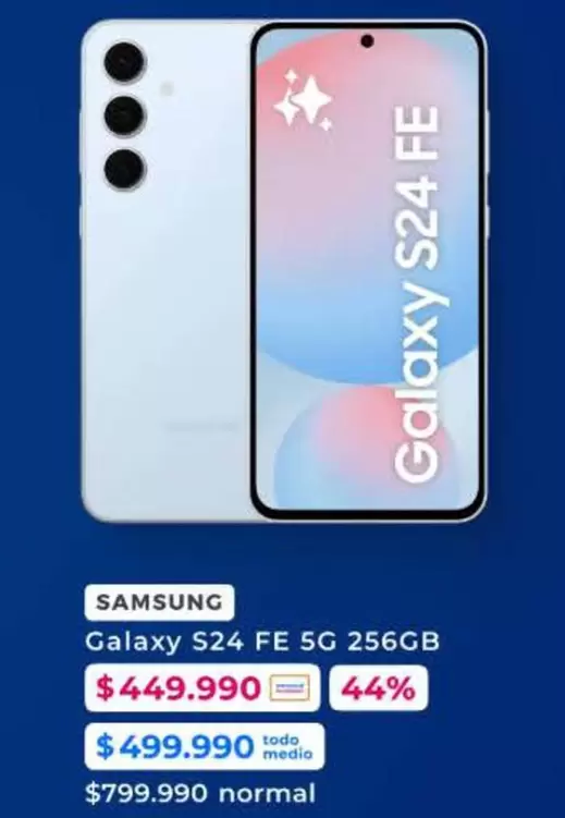 Samsung - Galaxy S24 Fe 5g 256gb