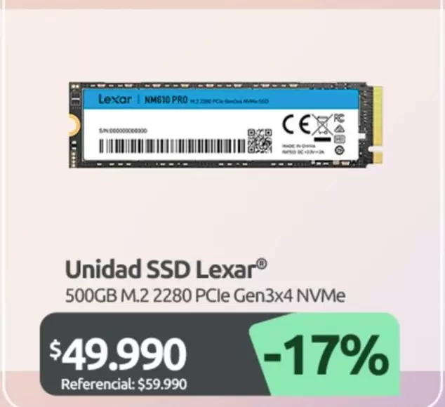 Lexar - Unidad Ssd