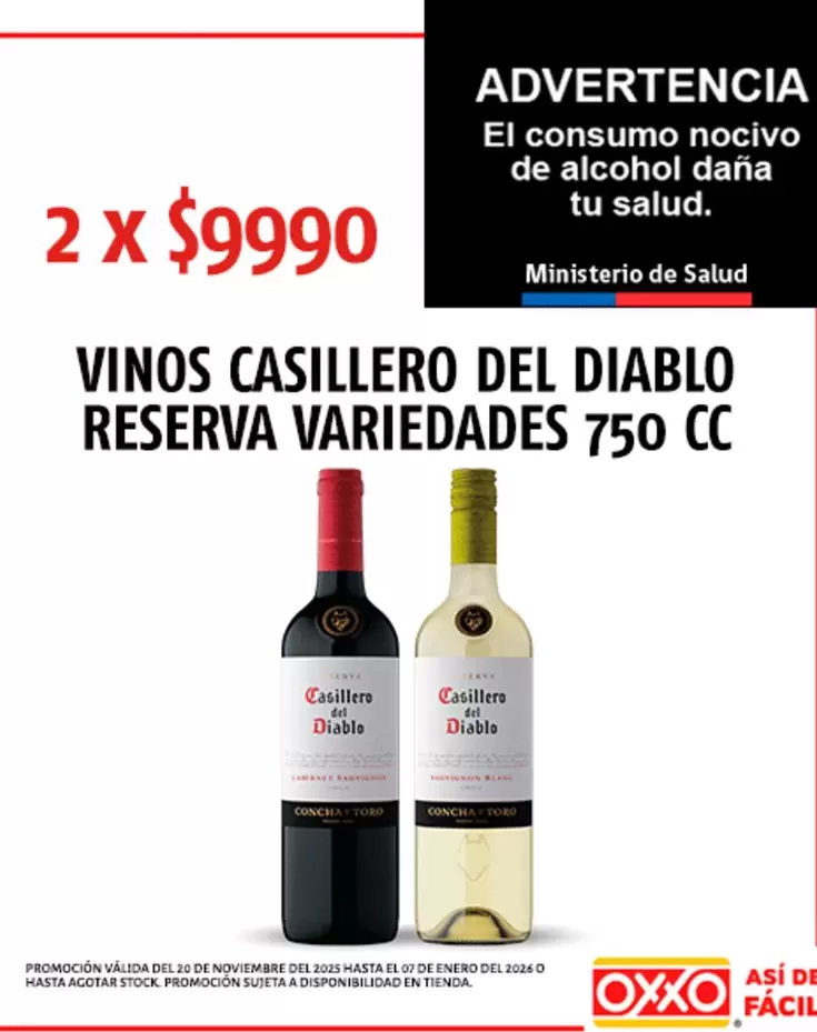 Casillero del Diablo - Vinos Reserva Variedad