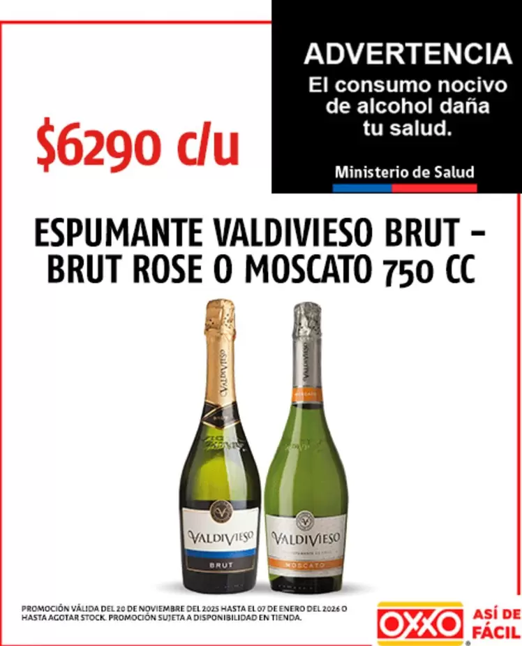 Valdivieso - Espumante Valdiviviso Brut - Brut Rose O Moscato 750 Cc