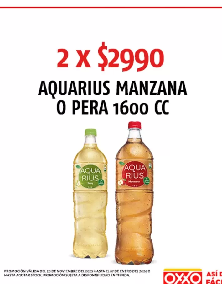 Aquarius - Manzana O Pera