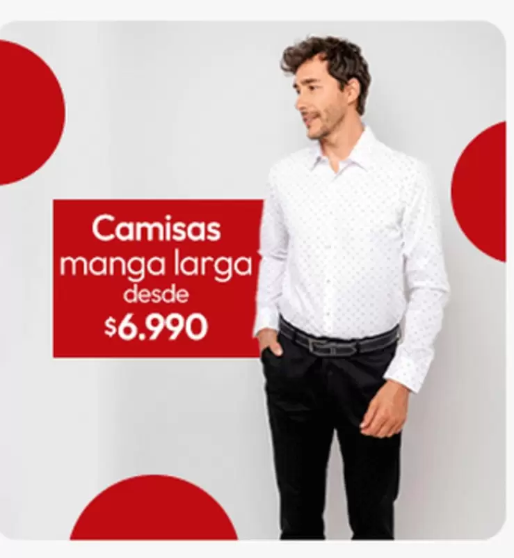 Camisas Manga Larga