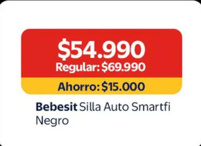 Bebesit - Silla Auto Smartfi