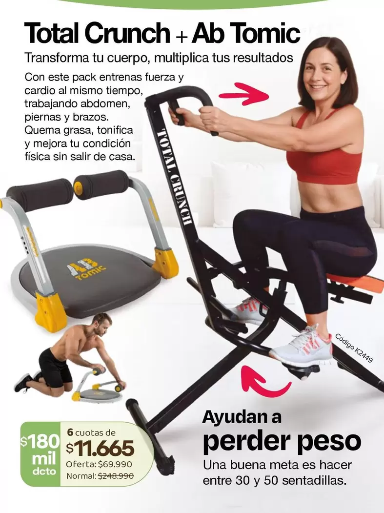 Total Crunch + Ab Tomic