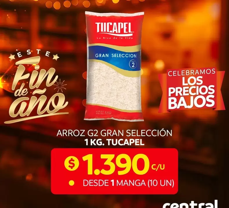 Tucapel - Arroz G2 Gran Seleccion 1kg