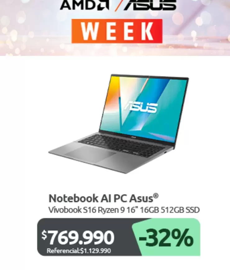 Asus - Notebook AI Pc
