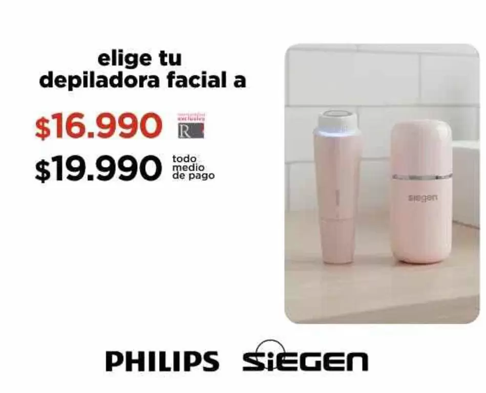 Philips - Depiladora Facial A