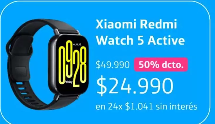 Xiaomi - Redmi Watch 5 Active