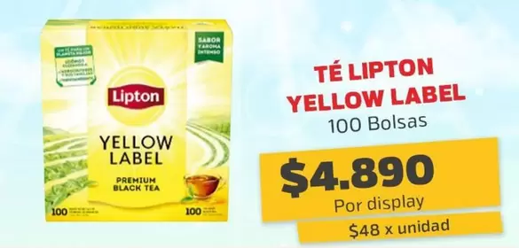 Lipton - Te  Yellow Label