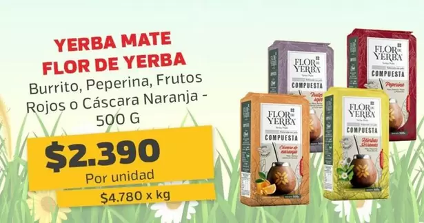 Yerba Mate Flor De Yerba