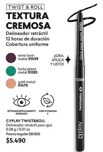 Green - Cyplay Twist&Roll