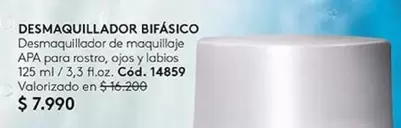 Desmaquillador Bifasico