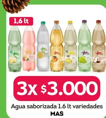 Más - Agua Saborizadas 1.6 Lt
