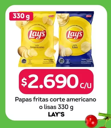 Lay's - Papas Fritas Corte Americano O Lisas