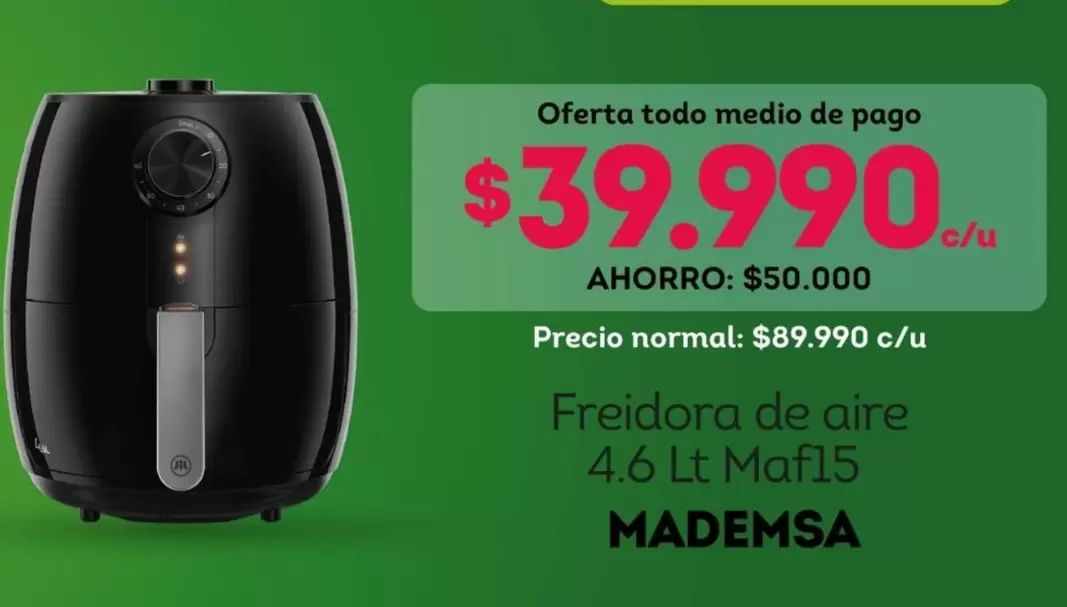 Mademsa - Freidora De Aire