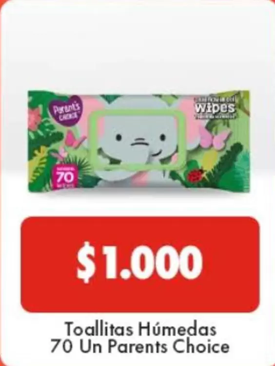 Toallitas Humedas 70 Un Parents Choice