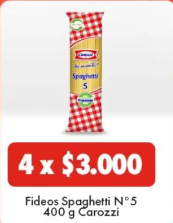 Carozzi - Fideos Spaghetti