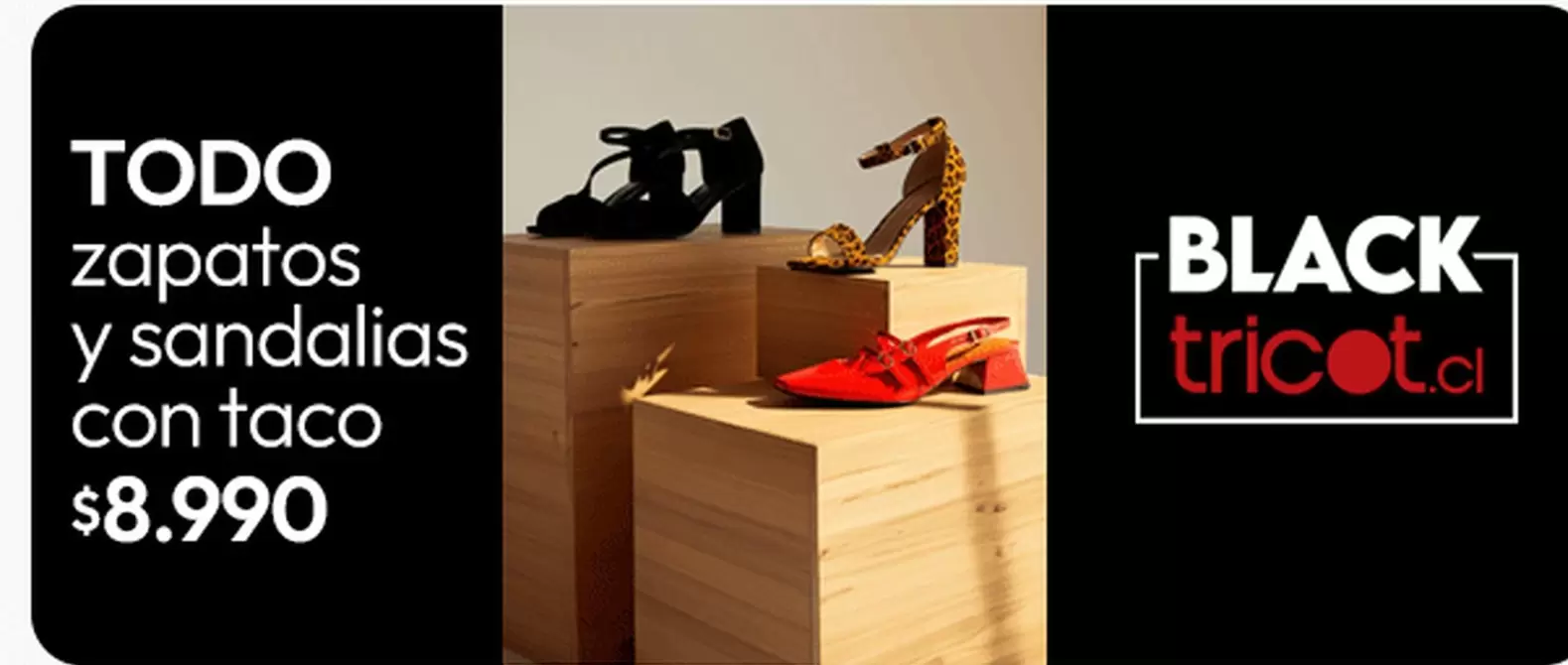 Zapatos Y Sandalias Con Taco