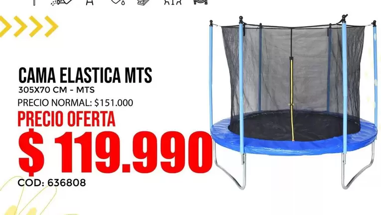 MTS - Cama Elastica Mts