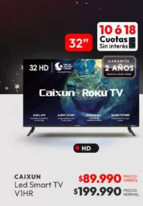 Roku - led smart tv v11r