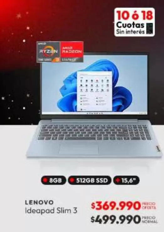 Lenovo - Ideapad Slim 3