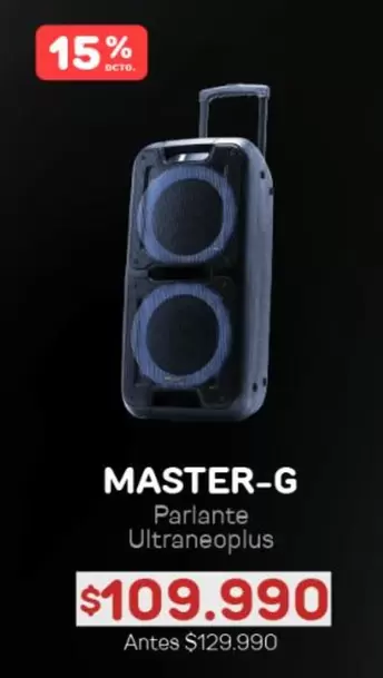 Master-G - Parlante Ultraneoplus