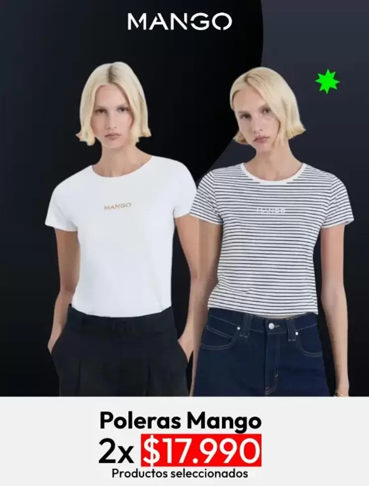Poleras Mango