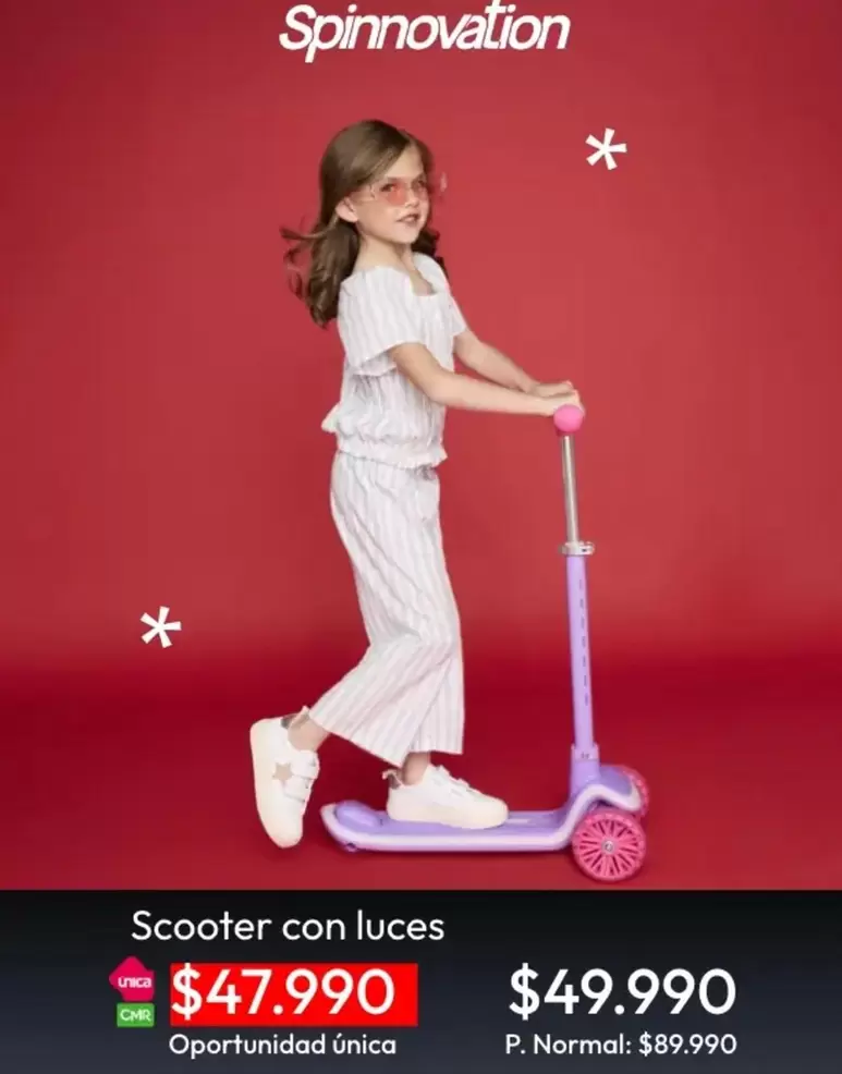 Scooter Con Luces