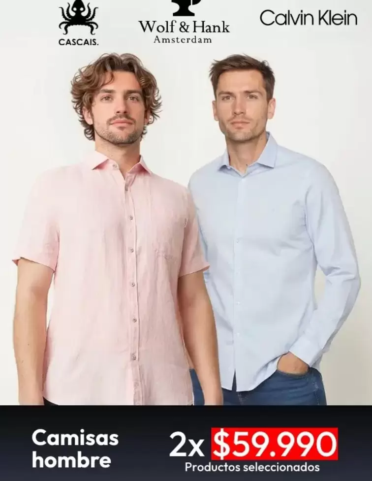 Calvin Klein - Camisas Hombre