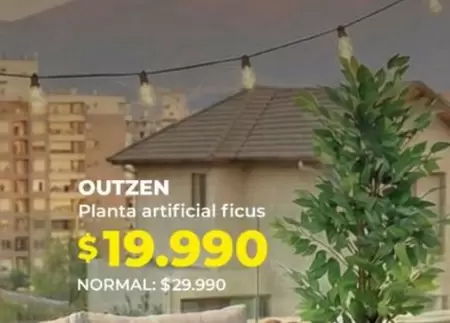 Planta Artificial Ficus