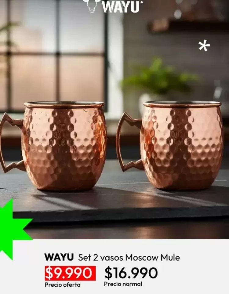 Set 2 Vasos Moscow Mule