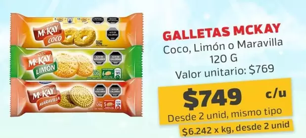 Mc Kay - Galletas