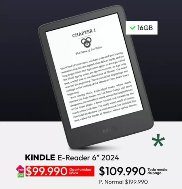 Kindle - E-Reader 6" 2024
