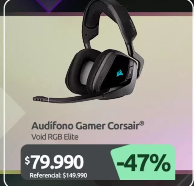 Elite - Audifono Gamer Corsair