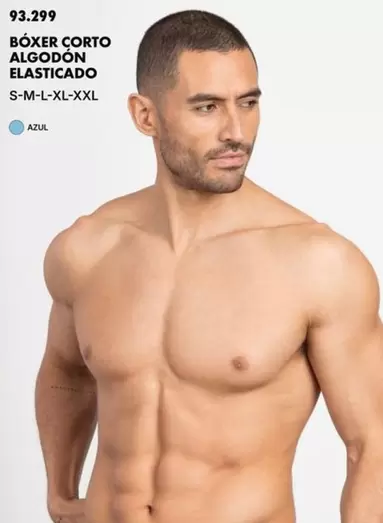 Boxer Corto Algodon Elasticado