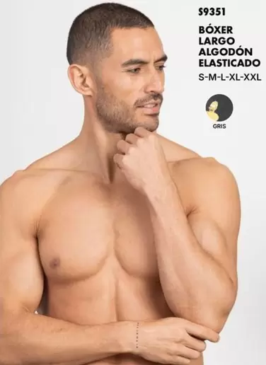Boxer Largo Algodon Elasticado