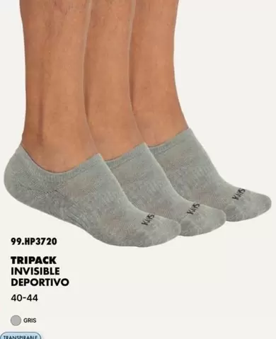 Tripack Invisible Deportivo
