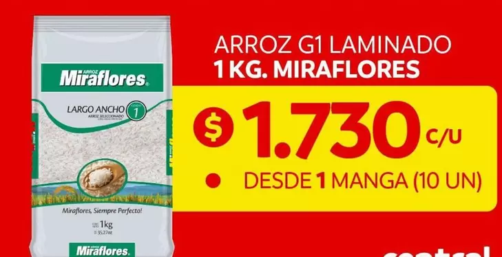 Miraflores - Arroz G14minado