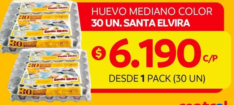 Huevo Mediano Color