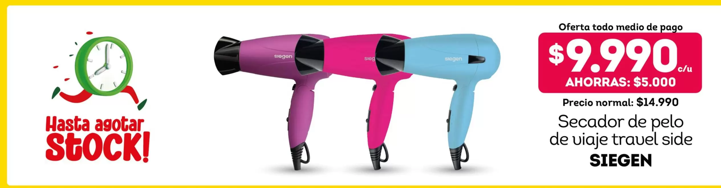 Siegen - Secador De Pato De Tujet Travel Side