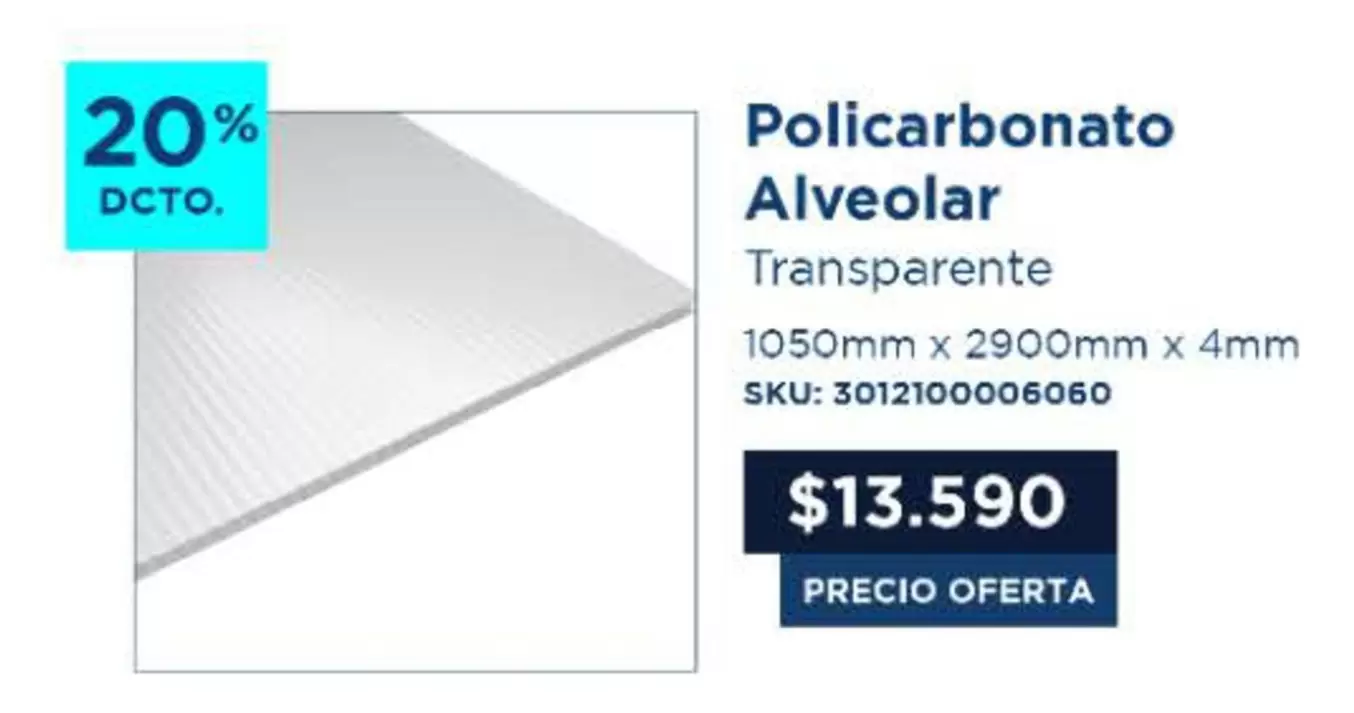 Policarbonato Alveolar