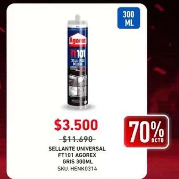 Agorex - Sellante Universal Ff101