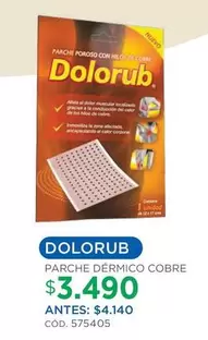 Parche Dermico Cobre